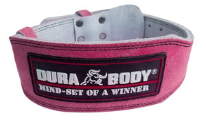 Pink weight lifting belt for women