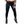 Load image into Gallery viewer, Front of black leggings, with logo on the side 
