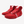 Load image into Gallery viewer, front right angle side of the  Red Pro Level 2 Series sneakers 
