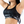 Load image into Gallery viewer, Fit Black Sports Bra

