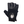 Black workout leather glove