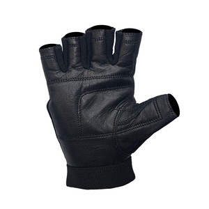 Palm of Black workout leather glove