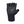Load image into Gallery viewer, Palm of Black weightlifting glove with wrist wrap 
