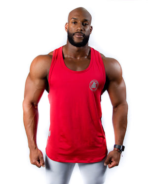 Camiseta sin mangas DB roja