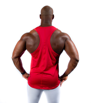 Camiseta sin mangas DB roja