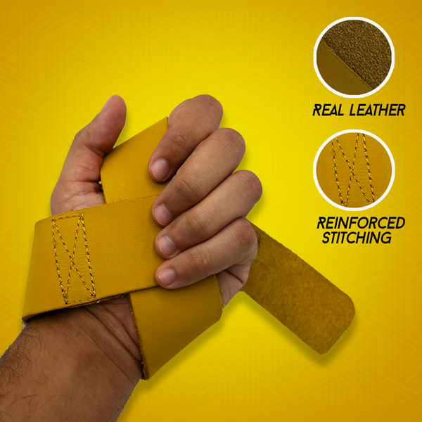 Leather Tan Lifting Straps