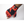 Cargar imagen en el visor de la galería, Close up of front of red weightlifting toro series glove
