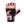 Charger l&#39;image dans la galerie, front of the pink leather glove
