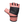 Load image into Gallery viewer, Back of the pink leather glove
