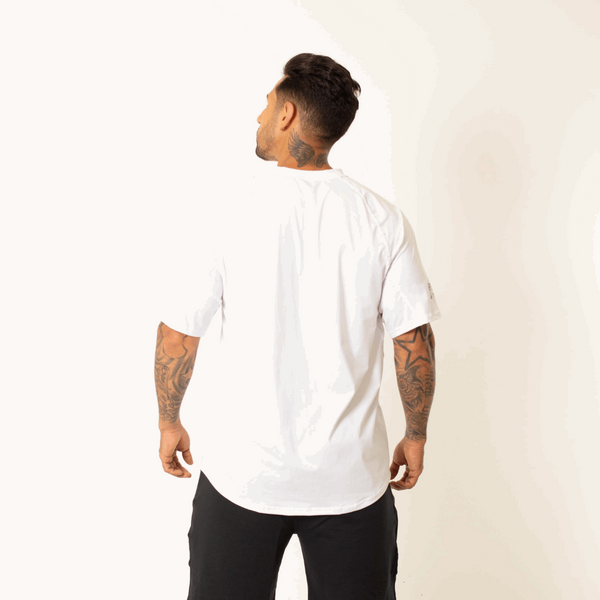 Men's DB White Sports T-Shirt