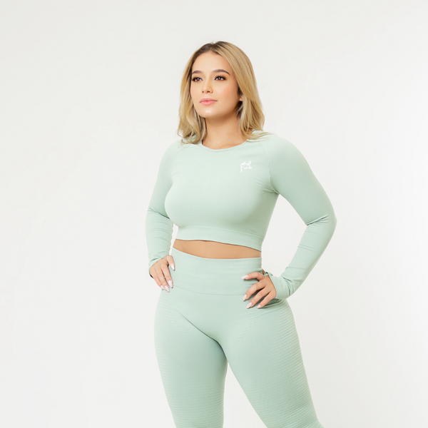 Mint Seamless Top