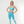 Harmony Teal Blue Sports Bra