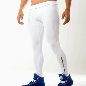 Athletic White Leggings