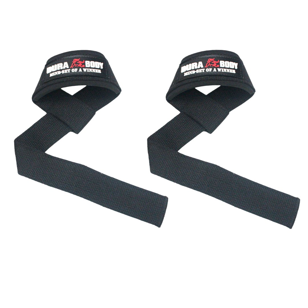 Pair of Black Lifting Straps 