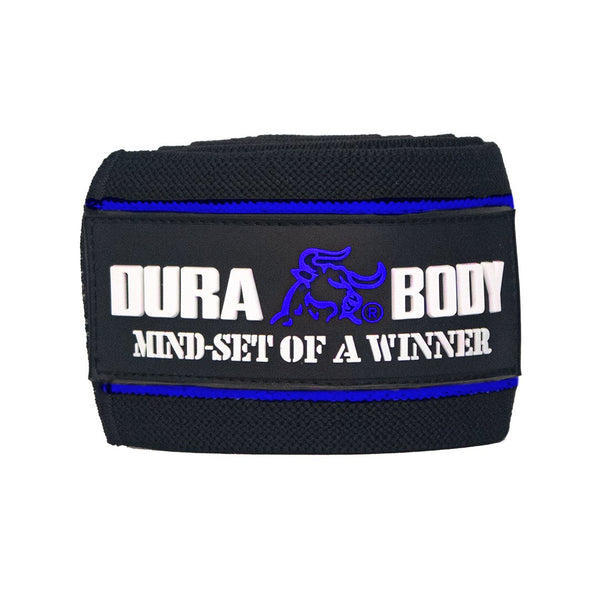 Blue Guardian Knee Wraps Knee wraps sold by DURABODY SPORTS