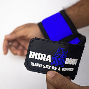 Blue Wrist Wraps 18" - Guardian Premium Weightlifting Support sold by DURABODY SPORTS