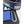 Blue Neoprene Wrist Wraps With Lifting Strap