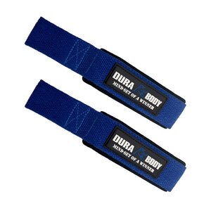 Blue Premium Padded Weightlifting Straps sold by DURABODY SPORTS