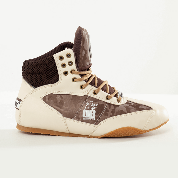 right side of Brown Pro Level 2 Series sneakers 