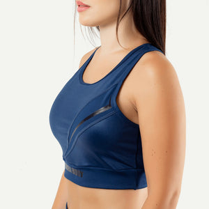 Dark Blue Sport Bra sold by DURABODY SPORTS