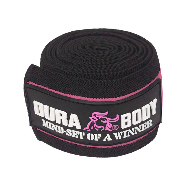 Guardian Pink Knee Wraps Knee wraps sold by DURABODY SPORTS