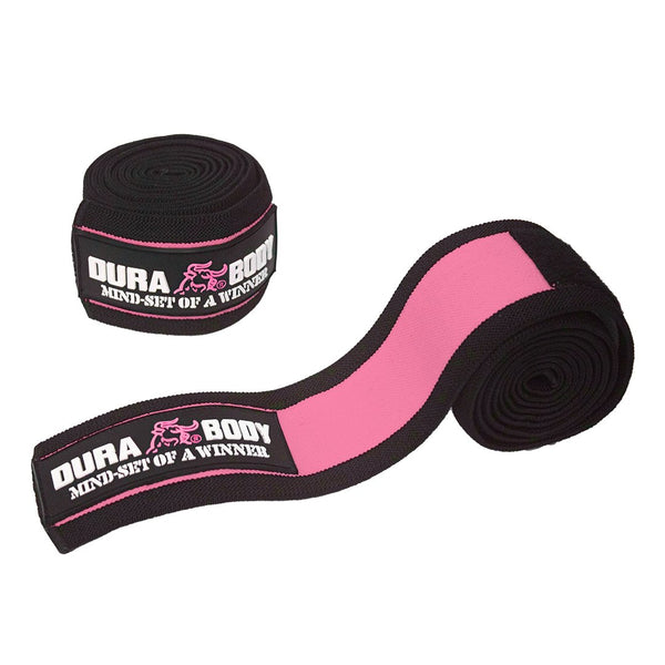 Guardian Pink Knee Wraps Knee wraps sold by DURABODY SPORTS