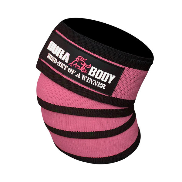 Guardian Pink Knee Wraps Knee wraps sold by DURABODY SPORTS