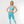 Harmony Teal Blue Sports Bra