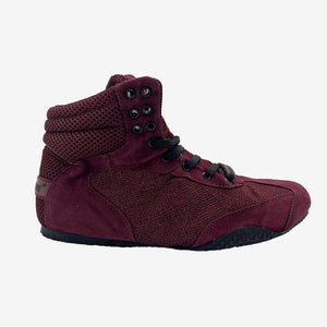 right side of the Burgundy Pro Level 2 Series sneaker 