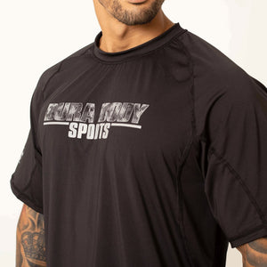 Men's Drifit Black Sports T-Shirt sold by DURABODY SPORTS