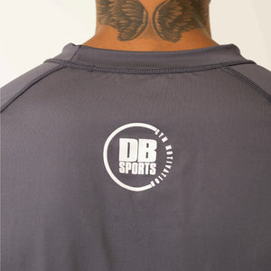 Men's Drifit Grey Sports T-Shirt sold by DURABODY SPORTS