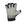 palm face of grey workout leather glove