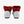 back of the White and Red Pro Level 2 Series sneakers