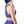Mixed Blue Sports Bra sold by DURABODY SPORTS