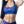 Mixed Blue Sports Bra sold by DURABODY SPORTS