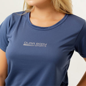 Navy Blue Training T-Shirt sold by DURABODY SPORTS
