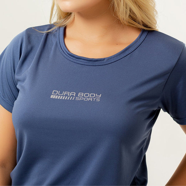 Navy Blue Training T-Shirt sold by DURABODY SPORTS