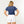 Navy Blue White Training T- Shirt