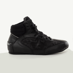 right side of the  Camo Black Pro Level 2 Series sneakers 