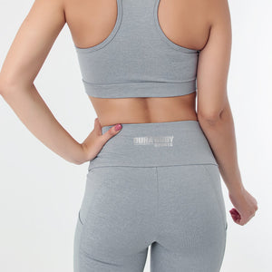 Pocket Collection Grey Mid Rise sold by DURABODY SPORTS