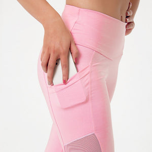 Pocket Collection Pink Mid Rise sold by DURABODY SPORTS