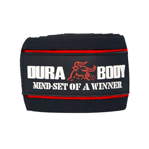 Red Guardian Knee Wraps sold by DURABODY SPORTS