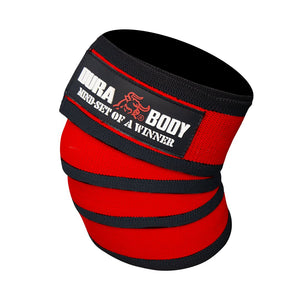 Red Guardian Knee Wraps Knee wraps sold by DURABODY SPORTS