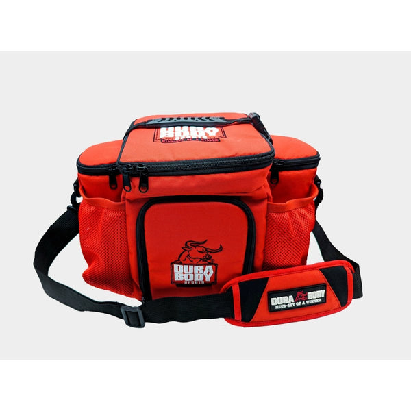 Red Ultimate 3 Meal Prep Bag sold by DURABODY SPORTS