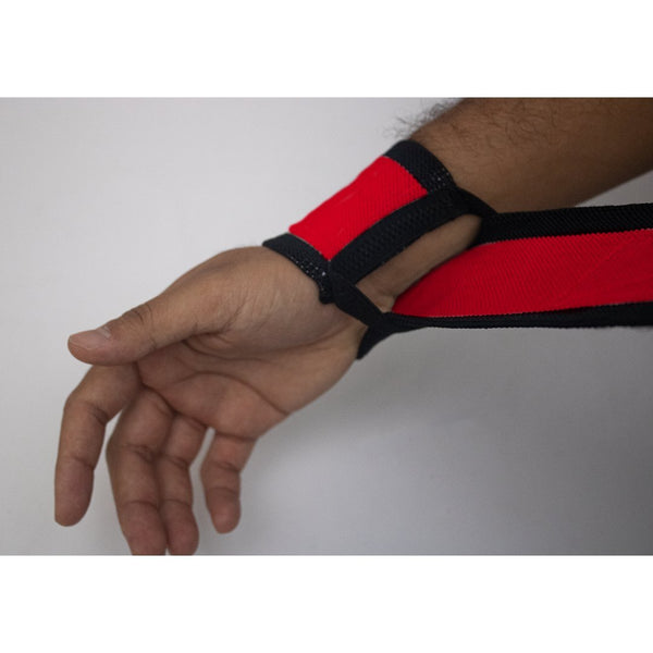 Red Wrist Wraps 18" - Guardian Premium Weightlifting Support sold by DURABODY SPORTS