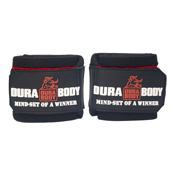 Red Wrist Wraps 18" - Guardian Premium Weightlifting Support sold by DURABODY SPORTS