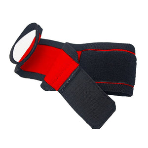Red Wrist Wraps 18" - Guardian Premium Weightlifting Support sold by DURABODY SPORTS