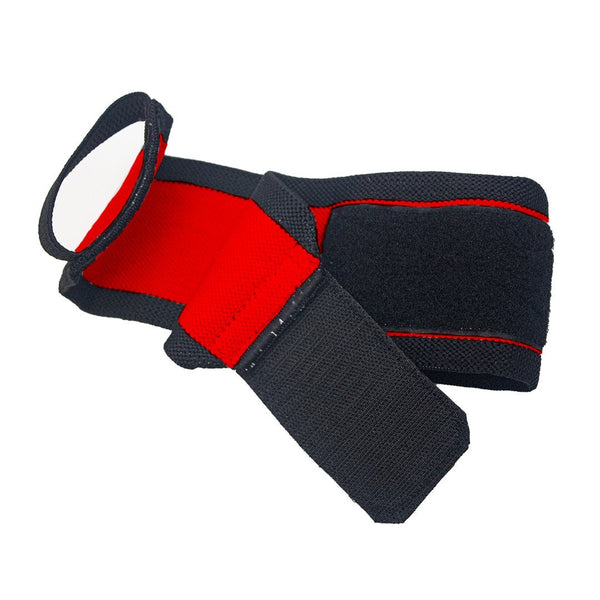 Red Wrist Wraps 18" - Guardian Premium Weightlifting Support sold by DURABODY SPORTS