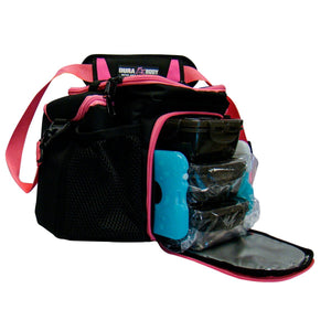 Ultimate 3 Pink & Black Meal Prep Bag sold by DURABODY SPORTS