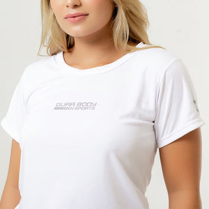White Training T-Shirt sold by DURABODY SPORTS